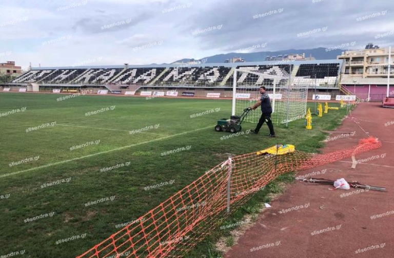 Πάλι επανασπορά στο στάδιο